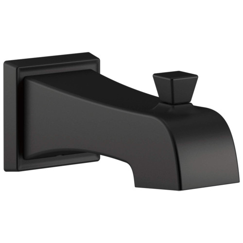 Delta Ashlyn RP77091BL Tub Spout - Pull-Up Diverter in Matte Black Finish