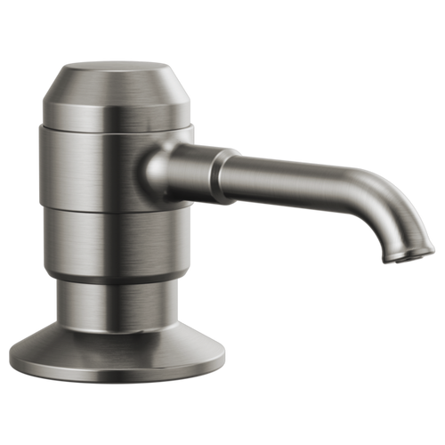 Delta Broderick RP100632KS Soap/Lotion Dispenser w/Bottle in Black Stainless Finish