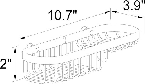 Ginger 501/PN Splashables 11" Combo Basket Ginger 501/PN Splashables 11" Combo Basket