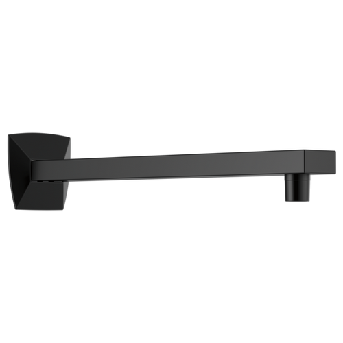 Brizo RP90243BL Vettis 13" Shower Arm And Flange: Matte Black