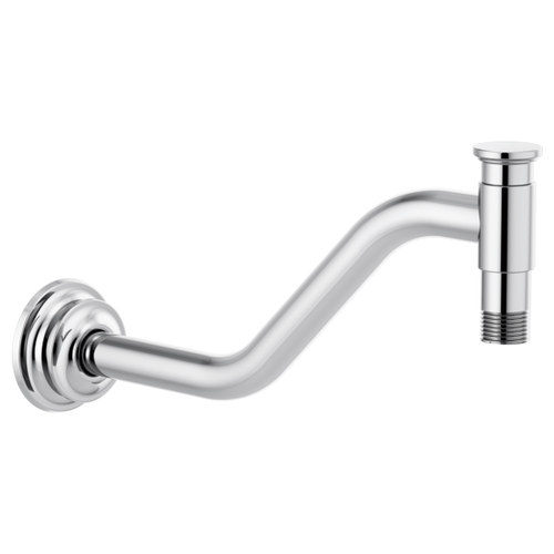 Brizo RP100325PC Invari 11" Angled Shower Arm And Flange: Chrome