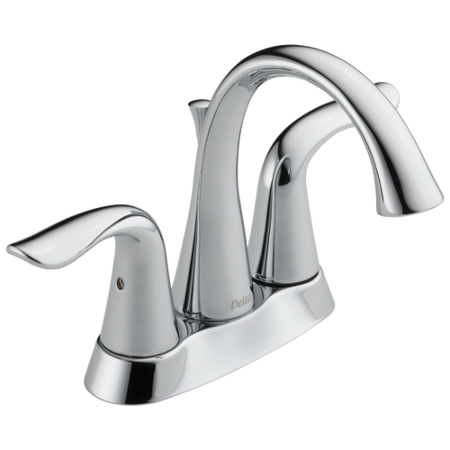 Delta Lahara 2538-TP-DST Two Handle Tract-Pack Centerset Bathroom Faucet in Chrome Finish