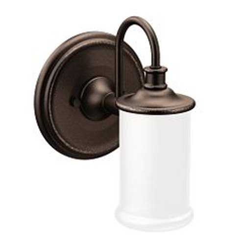 Moen Belfield Oil Rubbed Bronze One Globe Bath Light