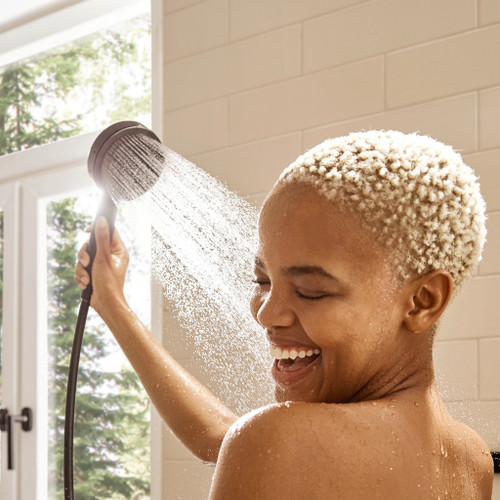 Hansgrohe 04917670 Pulsify S Handshower Set 105 3-Jet, 2.5 GPM in Matte Black