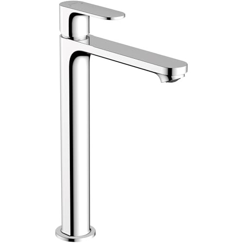 hansgrohe 72524001 Rebris S Single-Hole Faucet 240, 1.2 GPM in Chrome