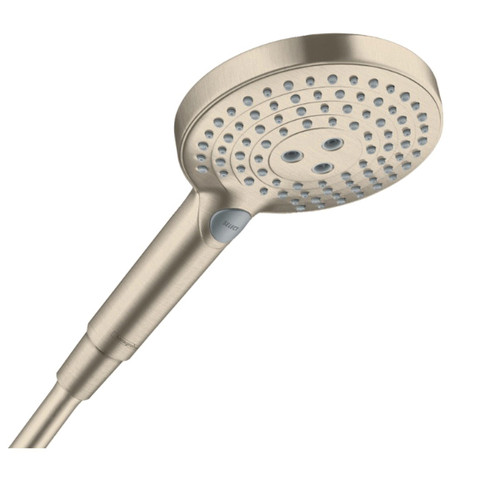 Hansgrohe 26036821 Raindance Select S Handshower 120 3-Jet PowderRain, 1.75 GPM in Brushed Nickel