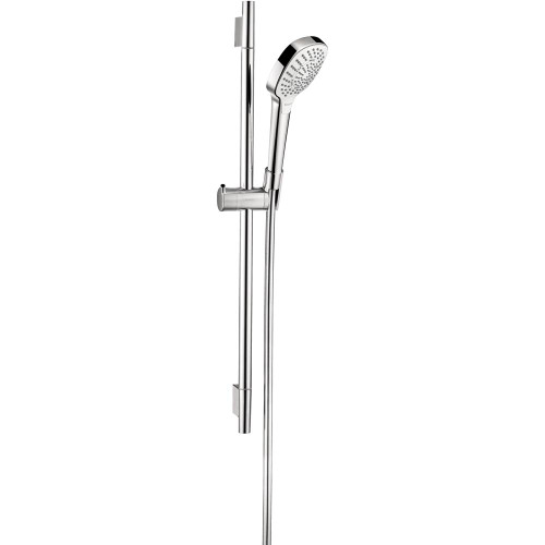 Hansgrohe 4941000 Croma Select E Wallbar Set 110 3-Jet 24", 2.5 GPM in Chrome