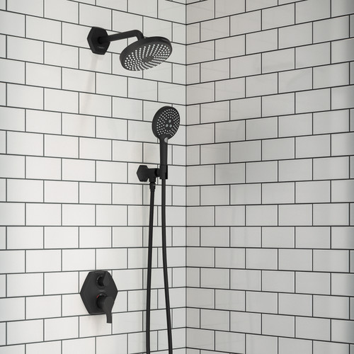 Hansgrohe 04826670 Locarno Shower Arm 9" in Matte Black