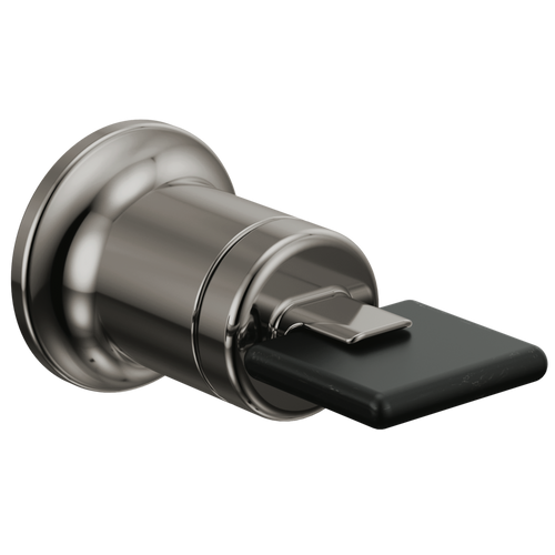 Brizo HK5867-BNXBL Allaria Two-Hole, Single-Handle Wall Mount Lavatory Faucet Knob Handle Kit: Brilliance Black Onyx / Matte Black