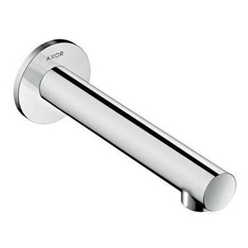 AXOR 45410001 Uno Tub Spout Straight in Chrome