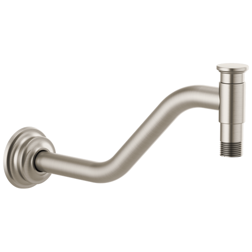 Brizo RP100325NK Invari 11" Angled Shower Arm And Flange: Luxe Nickel