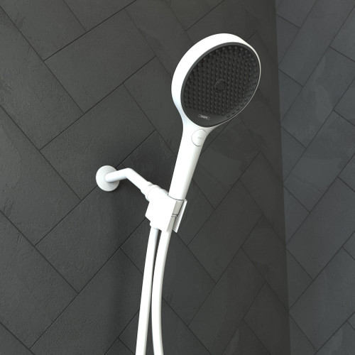 Hansgrohe 26865701 Rainfinity Handshower 130 3-Jet, 1.75 GPM in Matte White