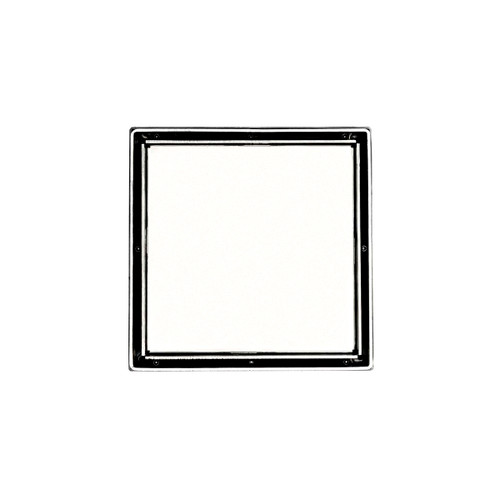 Infinity Drain 5" x 5" LTD5-2A PS Center Drain Kit: Polished Stainless