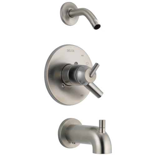 Delta Trinsic T17459-SSLHD Monitor 17 Series Tub & Shower Trim - Less Shower Head in Stainless Finish