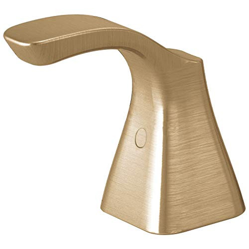 Delta Stryke H252CZ Metal Lever Handle Set - 2H Bathroom in Champagne Bronze Finish