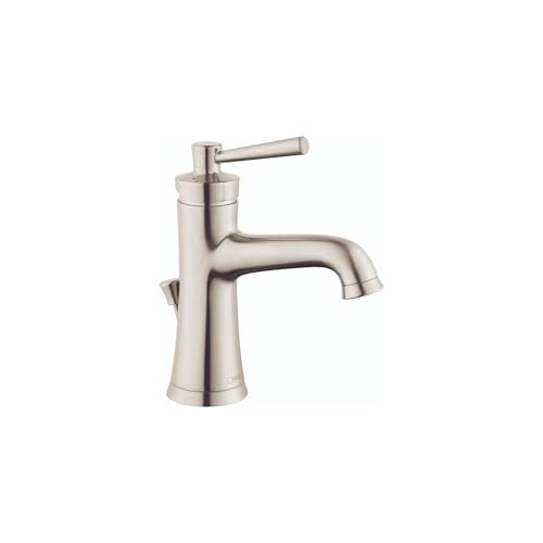 hansgrohe 04771820 Joleena Single-Hole Faucet 100 with Pop-Up Drain, 1.2 GPM in Brushed Nickel