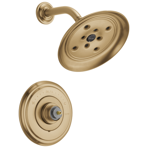 Delta Cassidy T14297-CZLHP Monitor 14 Series HOkinetic Shower Trim - Less Handle in Champagne Bronze Finish