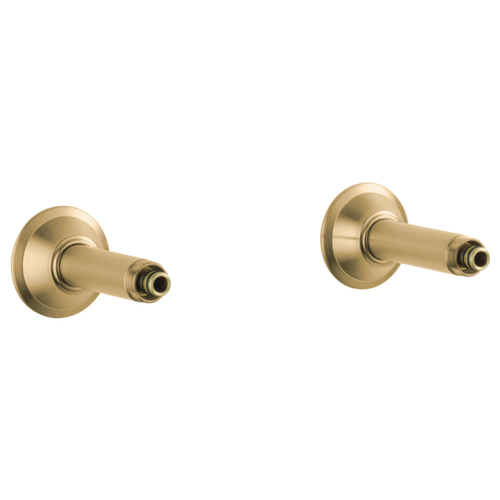 Brizo RP73764GL Traditional WALL MOUNT TUB FILLER UNIONS: Luxe Gold