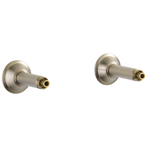 Brizo RP73764BN Traditional WALL MOUNT TUB FILLER UNIONS: Brushed Nickel