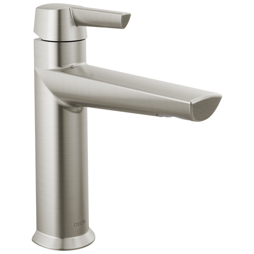 Delta Galeon: Single Handle Bathroom Faucet Lumicoat Stainless