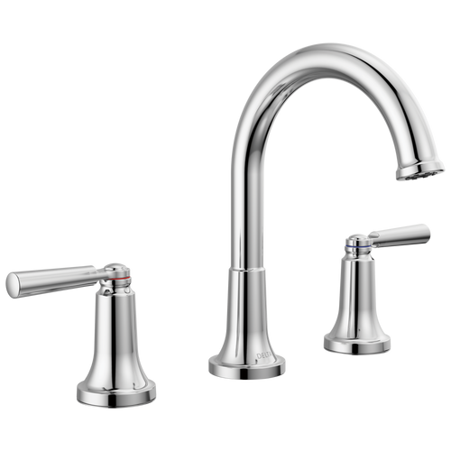 Delta Saylor 3535-MPU-DST Two Handle Widespread Bathroom Faucet in Chrome Finish