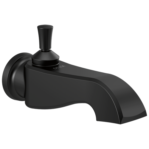 Delta Dorval RP100196BL Pull-up Diverter Tub Spout in Matte Black Finish