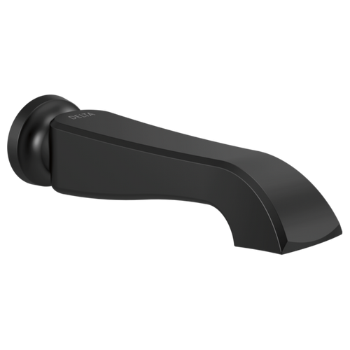 Delta Dorval RP100197BL Non-Diverter Tub Spout in Matte Black Finish