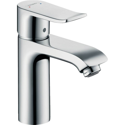 Hansgrohe 31123001 Metris Single-Hole Faucet 110 with Pop-Up Drain, 0.5 GPM in Chrome