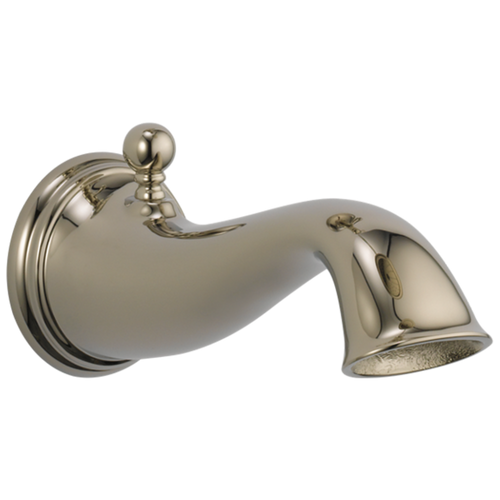 Brizo RP49094PN Traditional Tub Spout - Pull-up Diverter: Polished Nickel