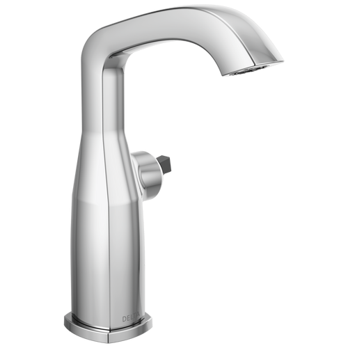 Delta Stryke 676-LHP-DST Mid-Height Faucet Less Handle in Chrome Finish