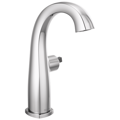Delta Stryke 677-LHP-DST Single Handle Mid-Height Bathroom Faucet - Less Handle in Chrome Finish