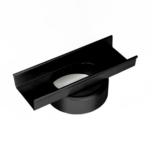 Infinity Drain LF 99 BK Linear Drain Component: Matte Black