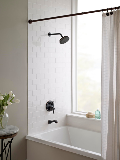 Hansgrohe 28471921 Raindance Classic Shower Head 150 3-Jet, 2.5 GPM in Rubbed Bronze