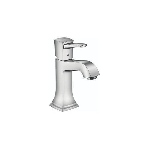Hansgrohe 31300001 Metropol Classic Single-Hole Faucet 110 with Pop-Up Drain, 1.2 GPM in Chrome