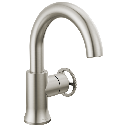 Delta Trinsic 558HAR-SS-DST Single Handle Bathroom Faucet in Stainless Finish