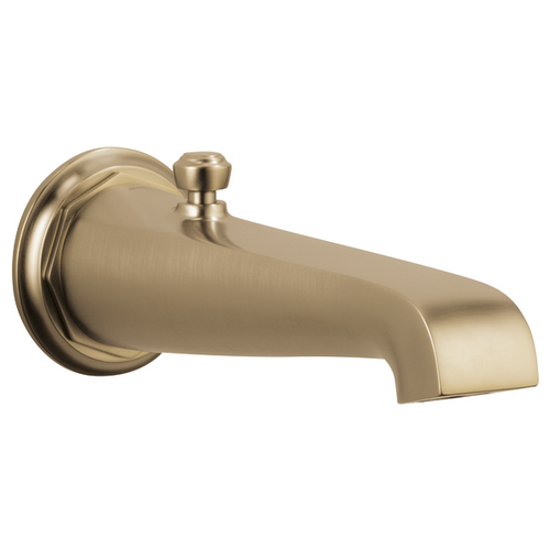 Brizo RP78581GL Rook Diverter Tub Spout: Luxe Gold