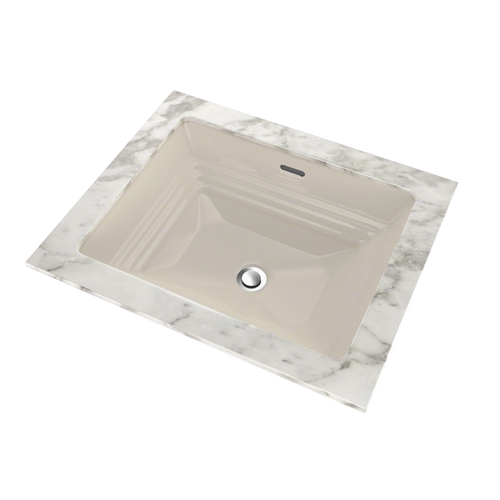 Toto Promenade Rectangular Undermount Bathroom Sink, Sedona Beige - LT533#12 Toto Promenade Rectangular Undermount Bathroom Sink, Sedona Beige - LT533#12