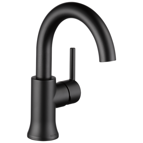 Delta Trinsic 559HA-BL-DST Single Handle Bathroom Faucet in Matte Black Finish