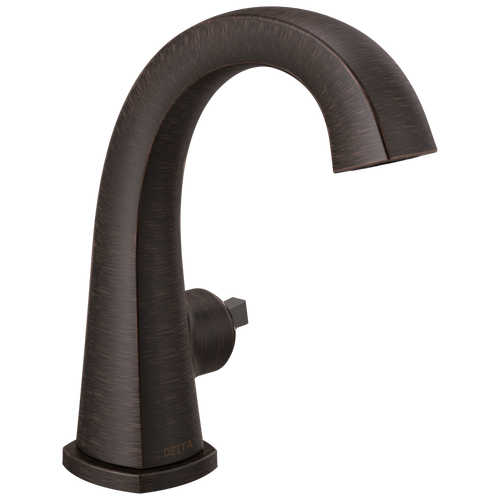 Delta Stryke: Single Handle Bathroom Faucet - Less Handle Venetian Bronze
