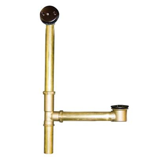 Native Trails DR300-ORB Trip Lever Bath Waste & Overflow for Aspen in: Oil Rubbed Bronze