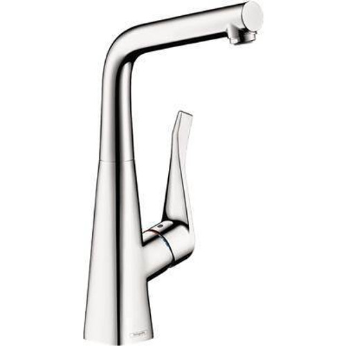 Hansgrohe 04509800 Metris Bar Kitchen Faucet Steel Optik