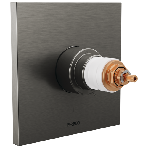 Brizo Frank Lloyd Wright T60022-SLLHP TempAssure Thermostatic Valve Only Trim - Less Handles in Luxe Steel Finish