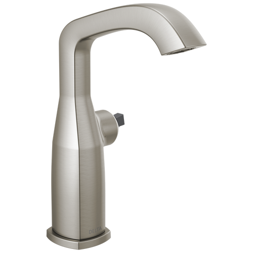 Delta Stryke 676-SSLHP-DST Mid-Height Faucet Less Handle in Stainless Finish