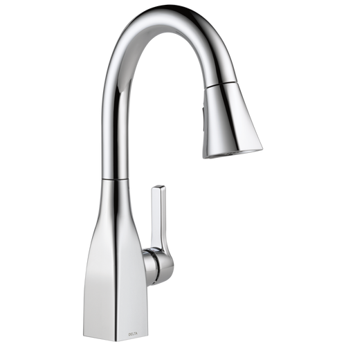 Delta Mateo 9983-DST Single Handle Pull-Down Bar / Prep Faucet in Chrome Finish