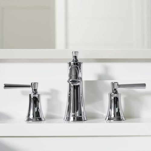 hansgrohe 04774830 Joleena Widespread Faucet 100 with Pop-Up Drain, 1.2 GPM in Polished Nickel