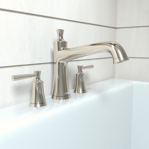 Hansgrohe 4776830 Joleena 3-Hole Roman Tub Set Trim in Polished Nickel