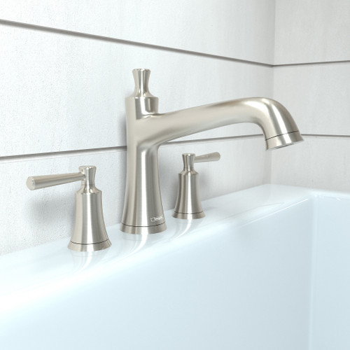 Hansgrohe 04776820 Joleena 3-Hole Roman Tub Set Trim in Brushed Nickel