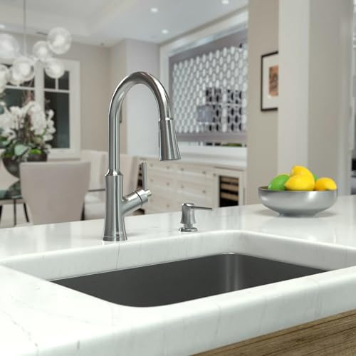 Hansgrohe 04793800 Joleena High Arc Kitchen Faucet, 2-Spray Pull-Down, 1.75 GPM in Steel Optic