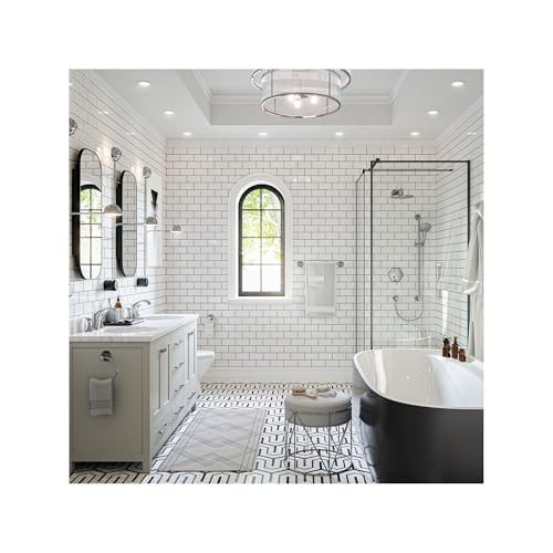 hansgrohe 04813000 Locarno Widespread Faucet 110 with pop-up drain, 1.2 GPM in Chrome