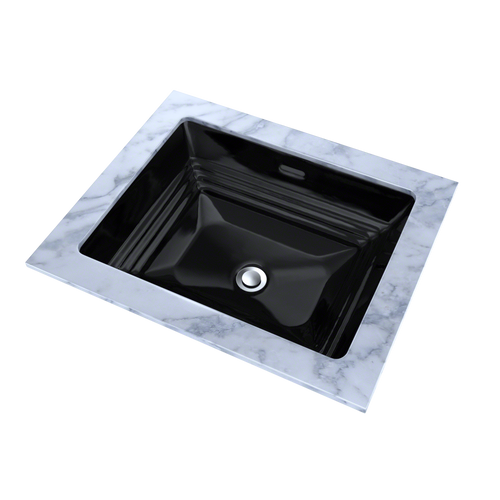 Toto Promenade Rectangular Undermount Bathroom Sink, Ebony - LT533#51
